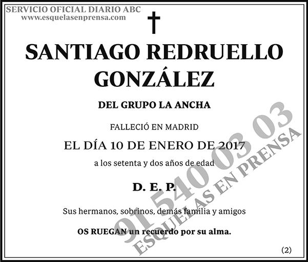 Santiago Redruello González